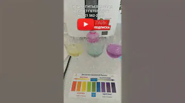 Тест воды на пш / Детская бутылизированная, водопроводная, КАНГЕН / Лучшая питьевая вода в СПб